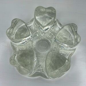 Yama 💜 Clear Glass Crystal Tea Pot Warming Tea Light Candle Holder Trivet Art
